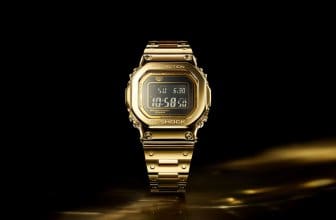 Solid 18-Karat Gold G-Shock G-D5000-9 in Asia and UAE