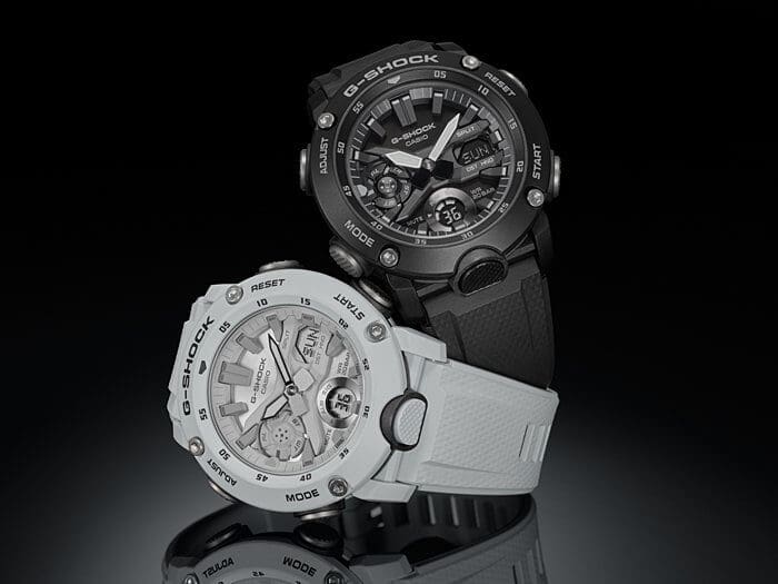 G-Shock GA-2000S Black and White