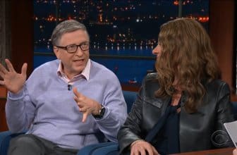 Bill Gates wearing Casio wristwatch