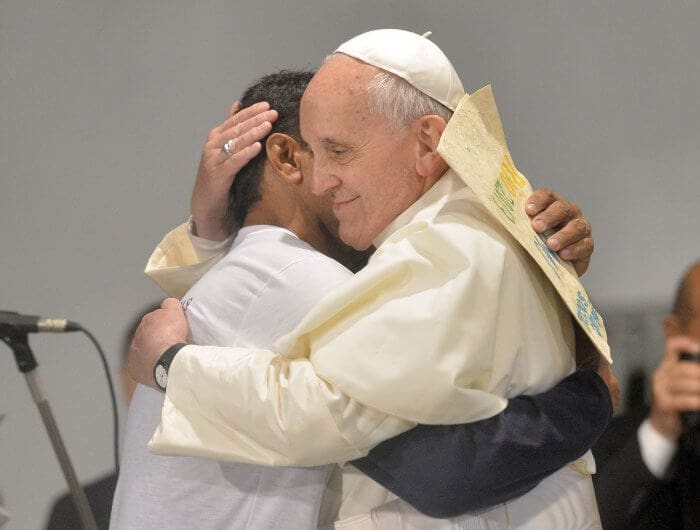 Pope Francis wearing Casio wristwatch