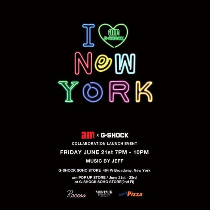 After Midnight x G-Shock Collaboration Launch Party