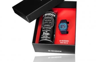 G-Shock GW-B5600-2E-FR Box Set with Limited Edition Spray Paint Can By Loop