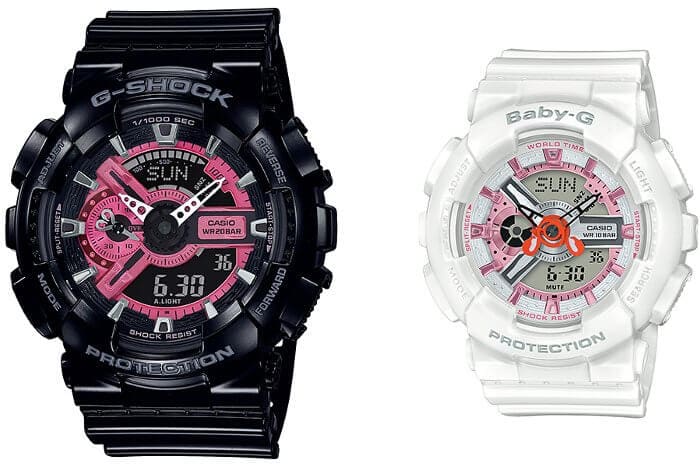 SLV-19A-1A G-Shock and Baby-G Special Pairs Collection 2019