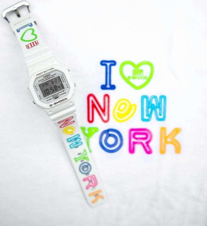 After Midnight (AM) x G-Shock DW-5600 "I Heart New York" Collaboration