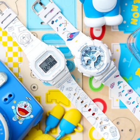 Doraemon x Casio Baby-G Collaboration Watches in China