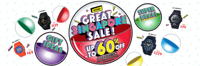 Great Singapore Sale 2019 Casio G-Shock & Baby-G
