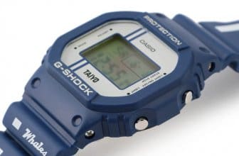 Yokohama Taiyo Whales x G-Shock DW-5600 2019 Angle