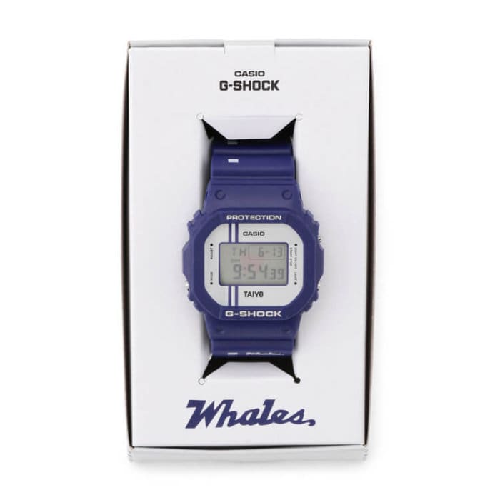 Yokohama Taiyo Whales x G-Shock DW-5600 2019 Box