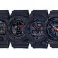 G-Shock Black x Neon Series: DW-6900BMC-1JF GA-140BMC-1AJF GA-700BMC-1AJF GAW-100BMC-1AJF