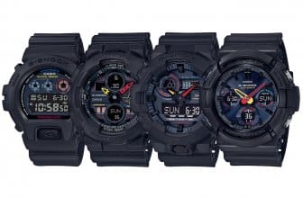 G-Shock Black x Neon Series: DW-6900BMC-1JF GA-140BMC-1AJF GA-700BMC-1AJF GAW-100BMC-1AJF