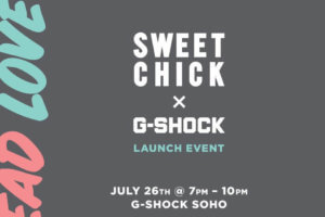 Sweet Chick x G-Shock Launch Event in NYC 07/26/19