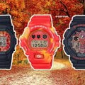 G-Shock Kyo Momiji Color Autumn Leaves Series: DW-5600TAL-1 DW-6900TAL-4 GA-100TAL-1A