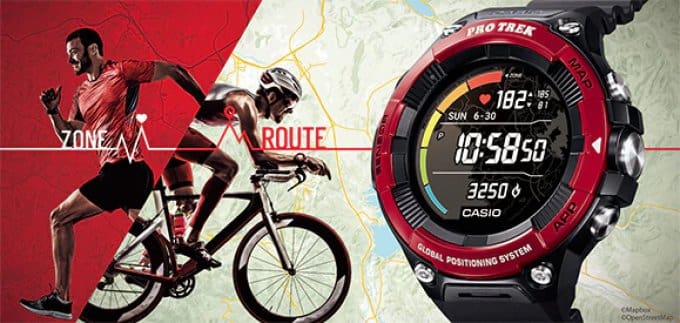 川*キ様 CASIO PRO TREK Smart WSD-F21HR-BK Pro Trek Smart WSD-F21HR with Heart Rate Monitor - G-Central
