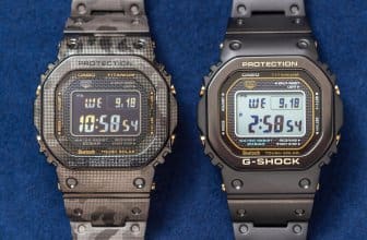G-Shock GMW-B5000TB-1JR & GMW-B5000TCM-1JR Titanium with DLC and Sapphire
