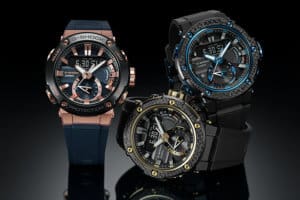 G-SHOCK G-STEEL GST-B200G-2A GST-B200X-1A2 GST-B200X-1A9 Carbon Fiber Bezel