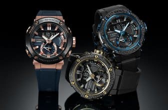 G-SHOCK G-STEEL GST-B200G-2A GST-B200X-1A2 GST-B200X-1A9 Carbon Fiber Bezel