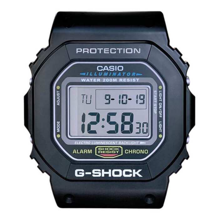 G-Shock DW-5600 Wall Clock