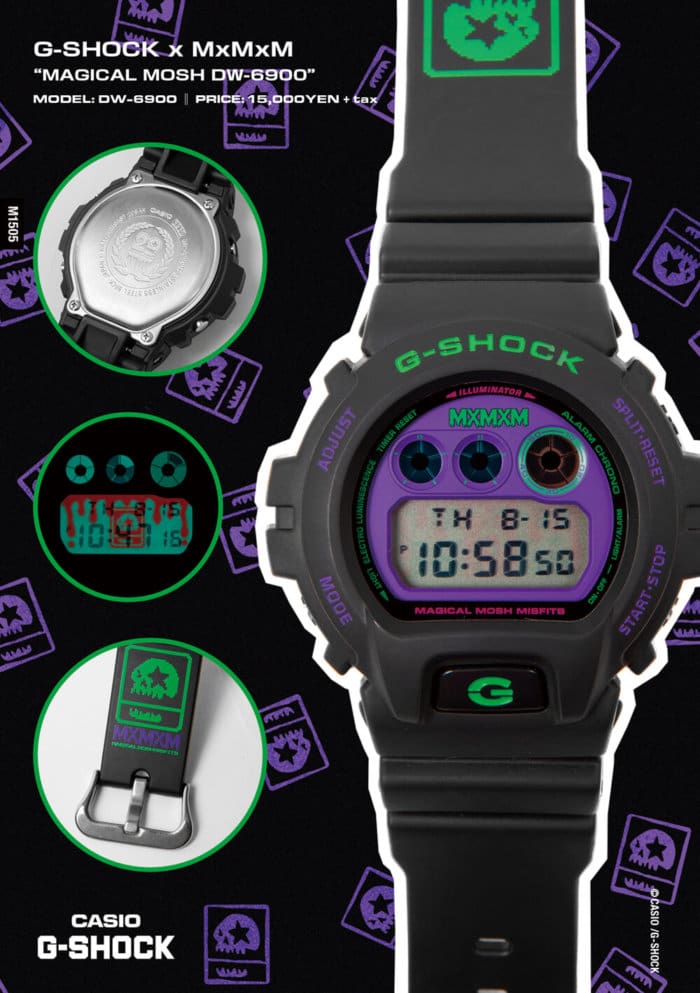 G-SHOCK x MxMxM "MAGICAL MOSH DW-6900"