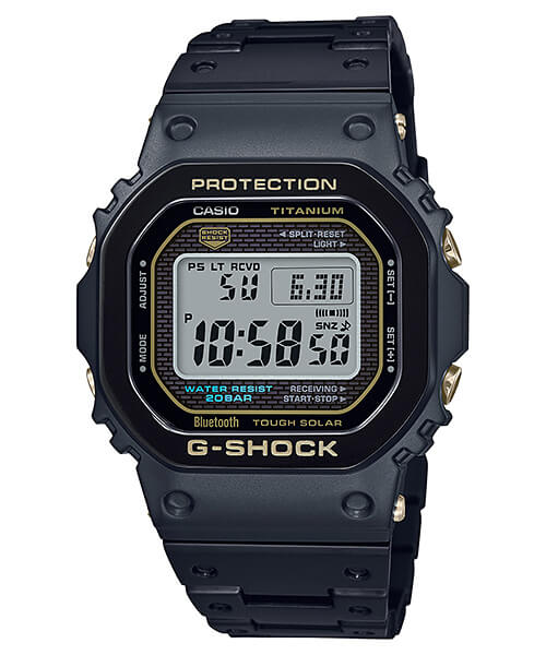 G-Shock GMW-B5000TB-1 & GMW-B5000TCM-1 Limited Full-Metal Titanium with