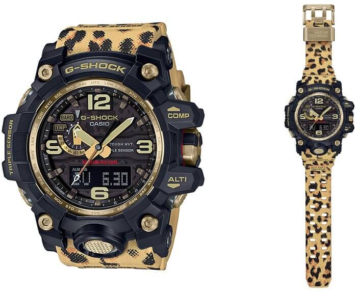 G-Shock GWG-1000WLP-1AJR Wildlife Promising Leopard Love The Sea And The Earth 2019 Winter