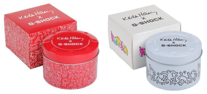 Keith Haring x G-Shock DW-5600 Boxes and Cases