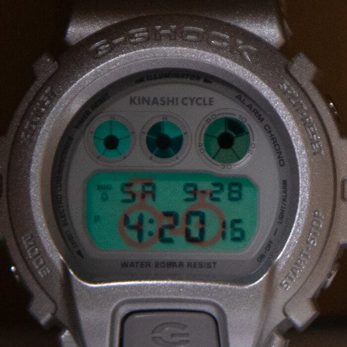 Kinashi Cycle x G-Shock DW-6900 2019 EL Backlight