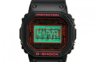 Marvel x G-Shock DW-5600 2019 EL Backlight