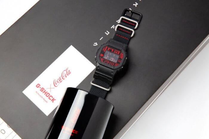 g shock coke red