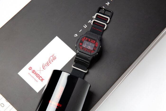 Coca-Cola x G-Shock DW-5600COCA19-1PRC in China 2019