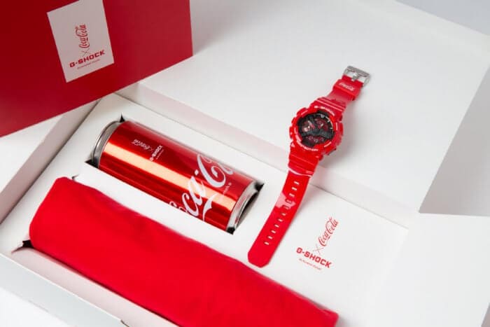 Coca-Cola x G-Shock GA-110COCA19-4PRC Box Set