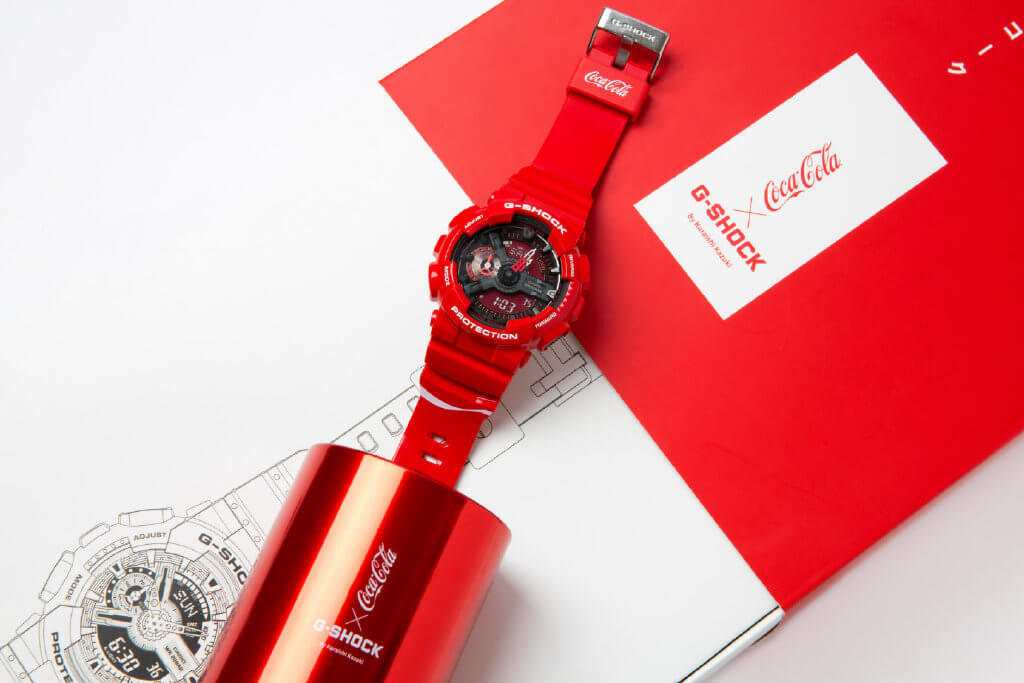 G shock coke clearance red