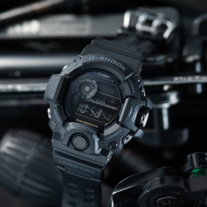 G Shock GWJBJF Rangeman Black Out