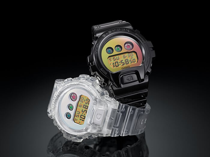 G-Shock DW-6900SP-1 and DW-6900SP-7 For DW-6900 25th-Anniversary