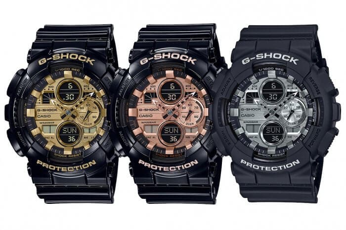 G-Shock GA-140GB-1A1 GA-140GB-1A2 GA-140GM-1A1 Gold, Rose Gold, Silver