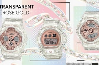 G-Shock GMA-S120SR-7A GMD-S6900SR-7 GMA-S110SR-7A Clear Transparent Rose Gold