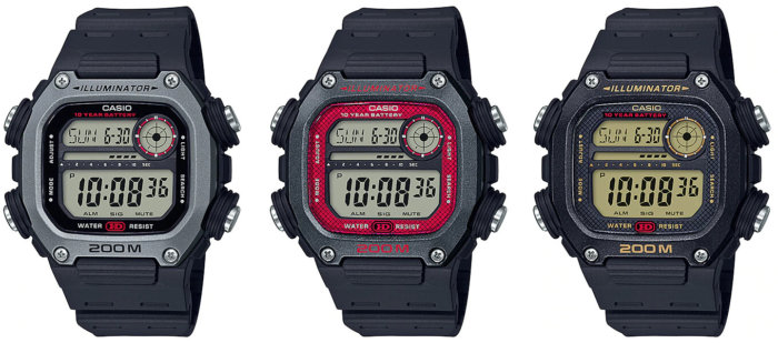 Casio DW-291H: DW-291H-1AV DW-291H-1BV DW-291H-9AV