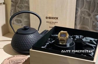 18k Solid Gold Dream Project G-Shock G-D5000-9 Box