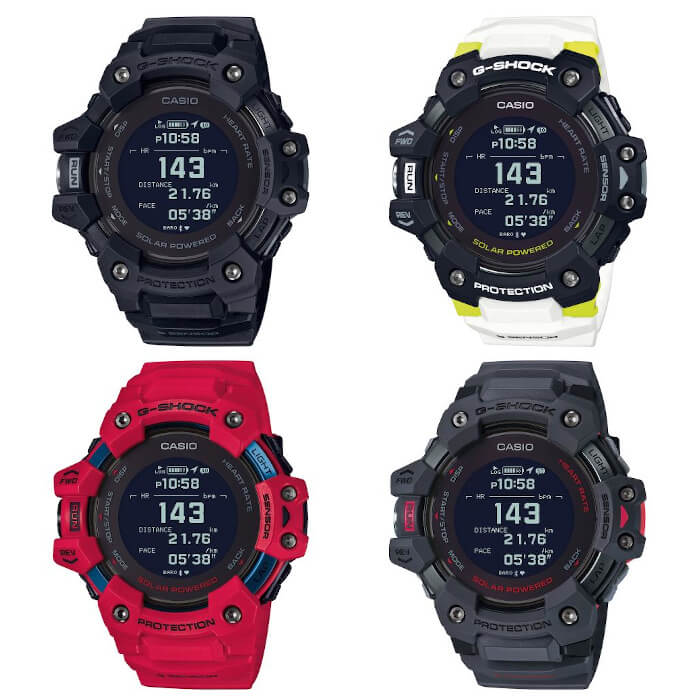 G-SHOCK G-SQUAD GBD-H1000 Launch Models