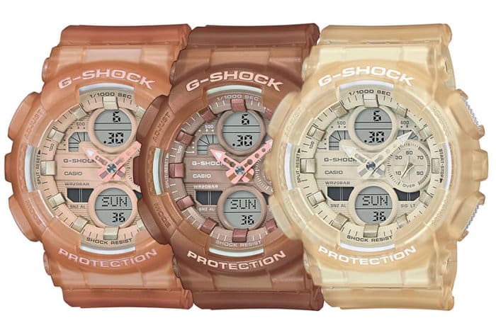 G-SHOCK GMA-S140NC: GMA-S140NC-5A1 GMA-S140NC-5A2 GMA-S140NC-7A