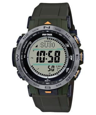 Pro Trek PRW-30 Series with STN LCD: Smaller than PRW-3000
