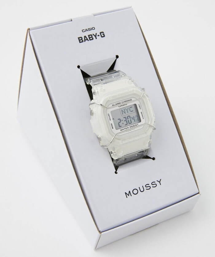 Moussy x Baby-G BGD-501 for 20th Anniversary Box