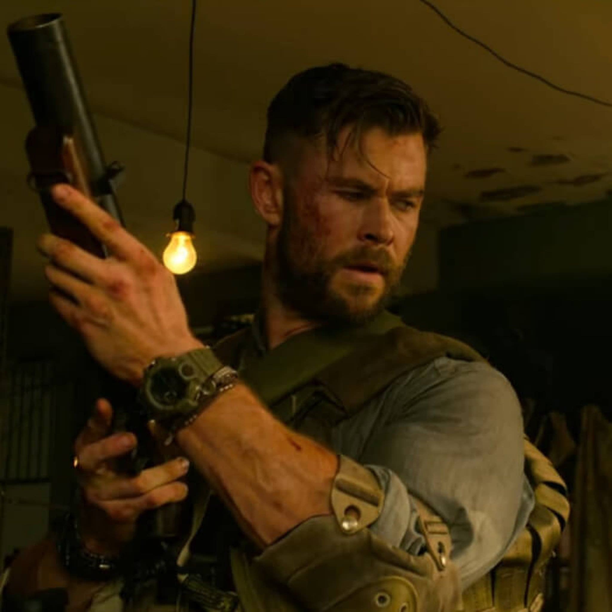 Extraction Rangeman Chris Hemsworth wears G-Shock Rangeman watch in Extraction - G-Central ...