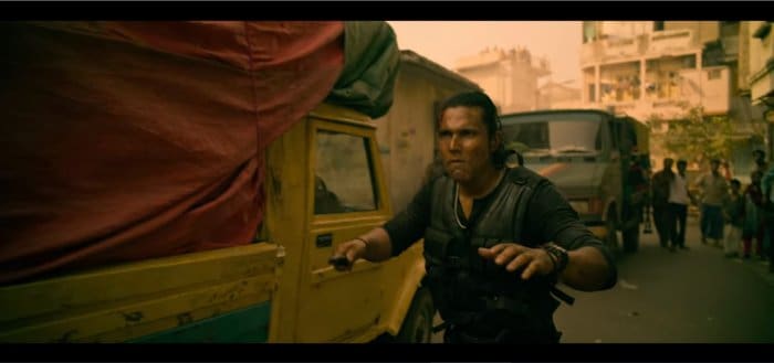 Randeep Hooda wears G-Shock GA-700 wristwatch in Extaction