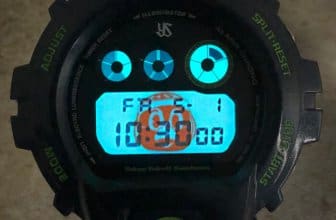 Tokyo Yakult Swallows x G-Shock DW-6900 for 2020 EL Backlight
