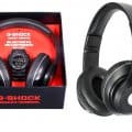 G-Shock GD100-1BBTS Gift Box Set with Bluetooth headphones