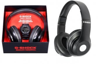 G-Shock GD100-1BBTS Gift Box Set with Bluetooth headphones