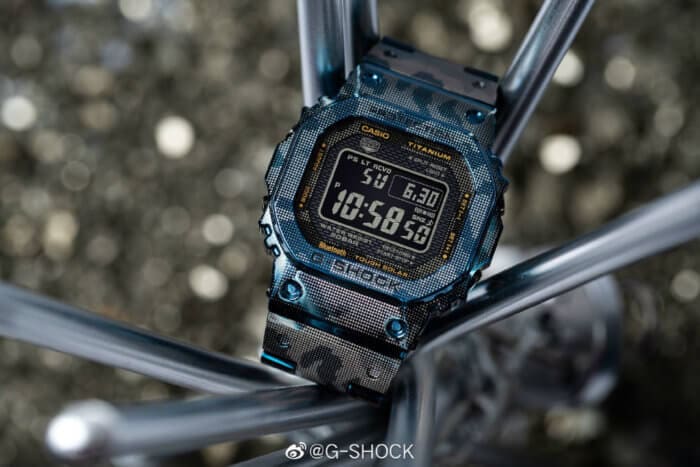 G-Shock GMW-B5000TCF-2 Blue Camouflage