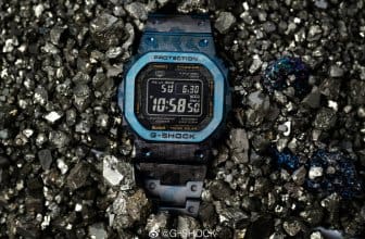 G-Shock GMW-B5000TCF-2 Titanium Blue Camouflage