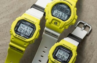 G-Shock DW-5600TGA-9 & DW-6900TGA-9 Baby-G BGD-560TG-9JF Lighting Yellow