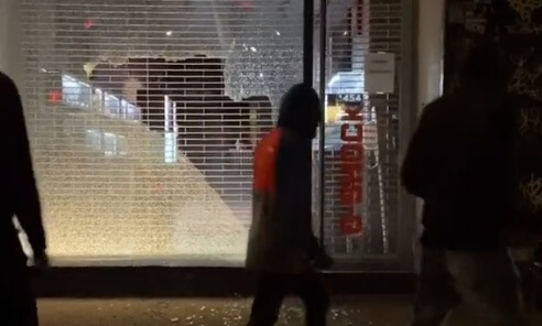 G-Shock Store in Soho NYC Looting